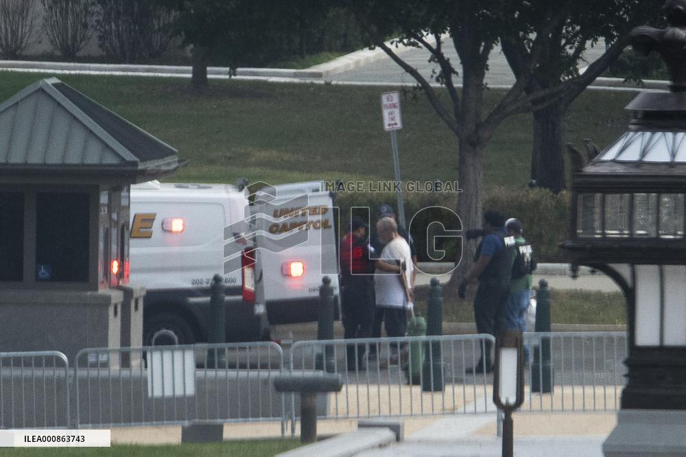 US Capitol Police arrest man who parked suspicious vehicle near Supreme Court