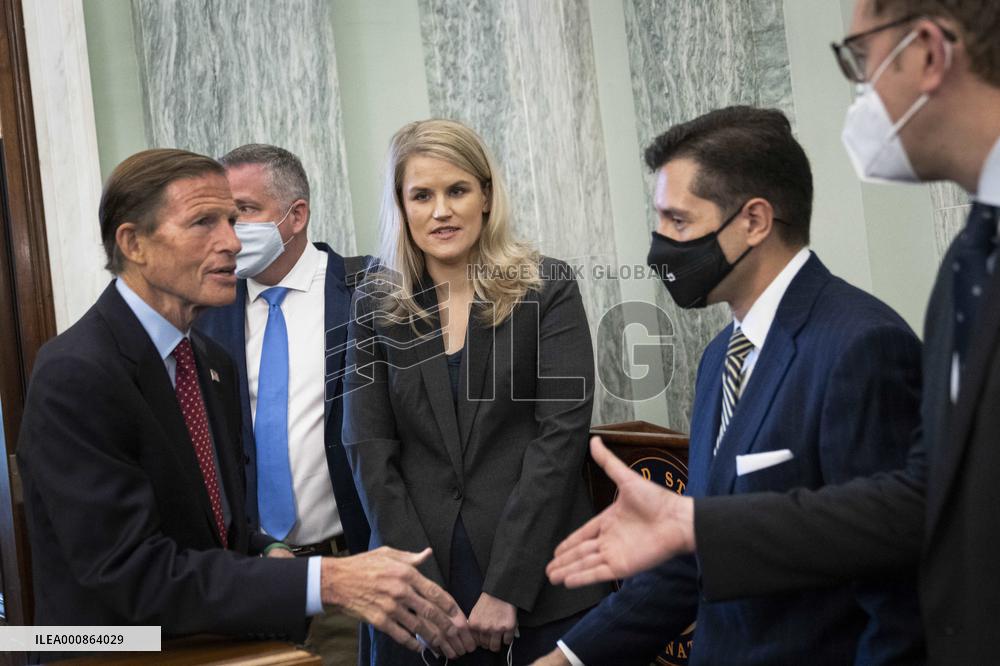 Facebook Whistleblower Frances Hogan Testifies - Washington