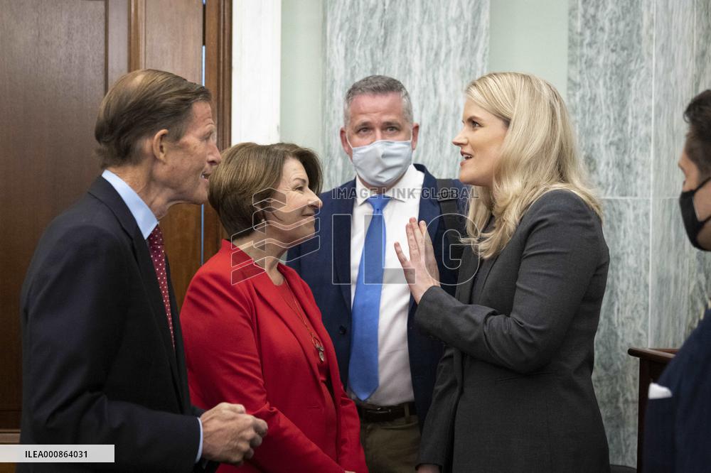 Facebook Whistleblower Frances Hogan Testifies - Washington