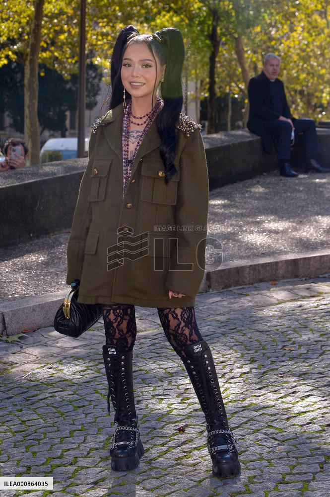 PFW Miu Miu Arrivals JR