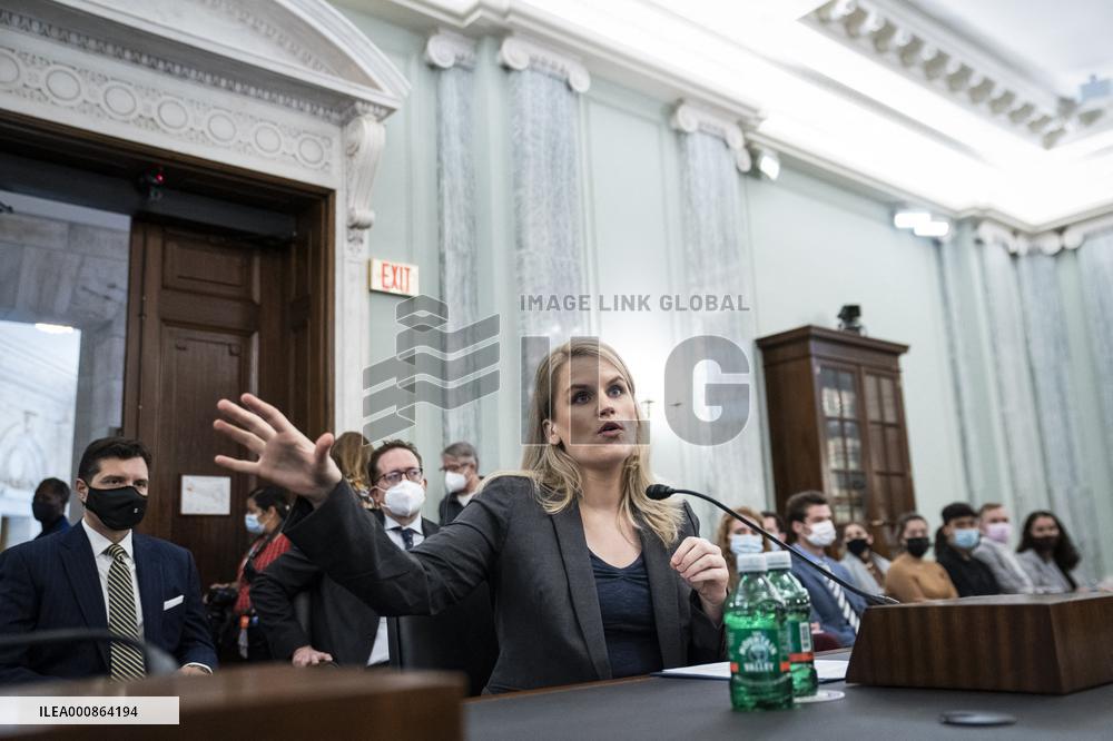 Facebook Whistle Blower Frances Haugen Testifies - DC