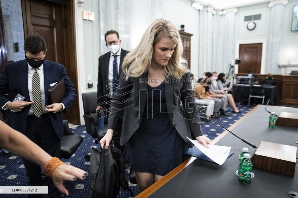 Facebook Whistle Blower Frances Haugen Testifies - DC