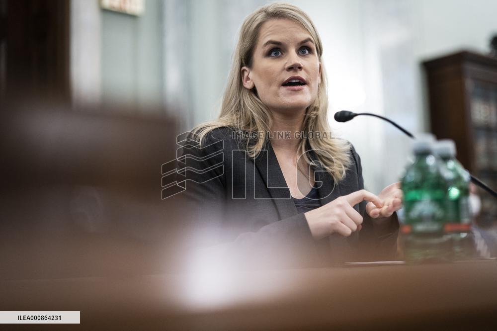 Facebook Whistle Blower Frances Haugen Testifies - DC
