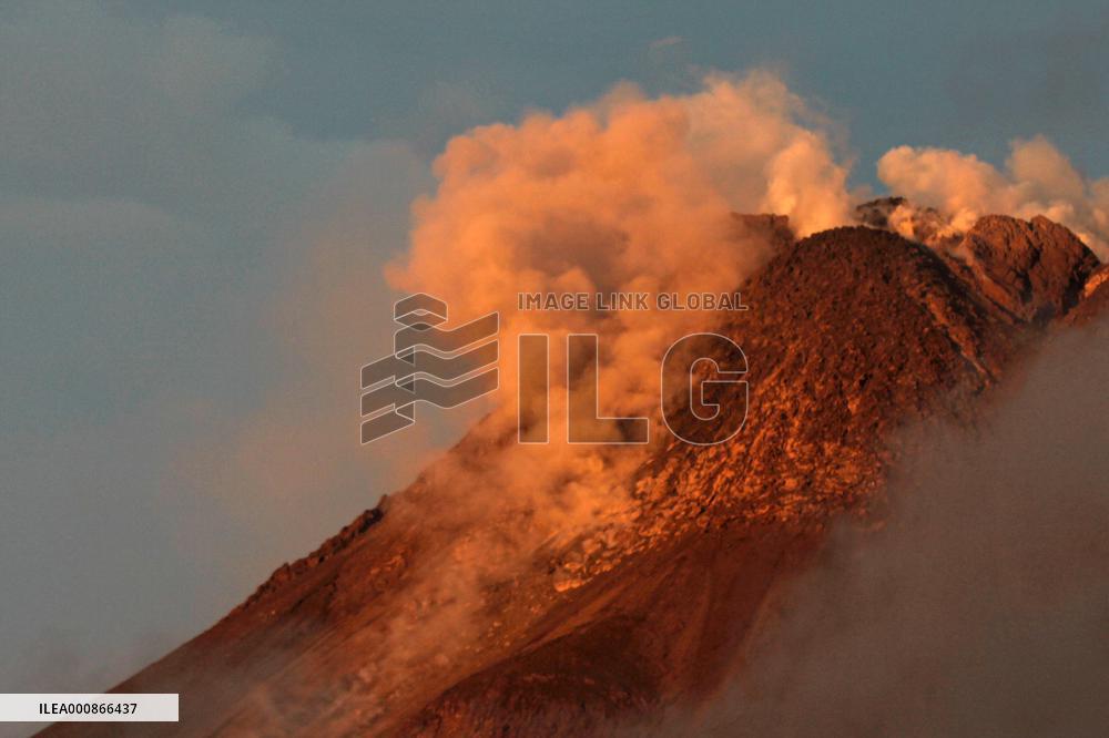 INDONESIA-YOGYAKARTA-MOUNT MERAPI