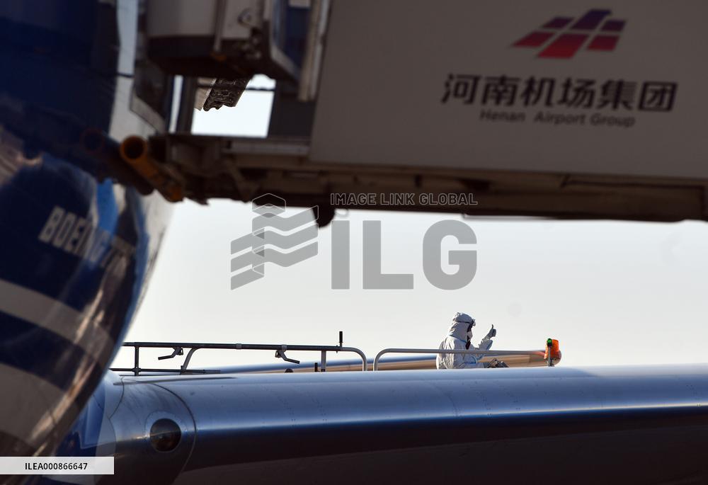 CHINA-HENAN-XINZHENG AIRPORT-CARGO THROUGHPUT (CN)