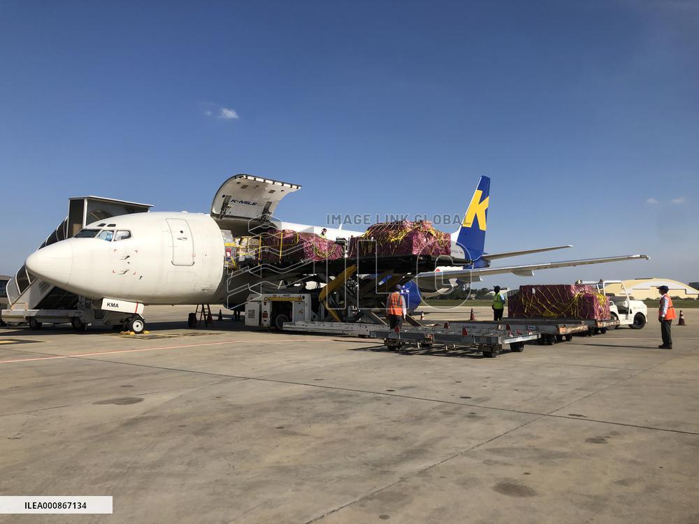 CAMBODIA-PHNOM PENH-CARGOS-RCEP