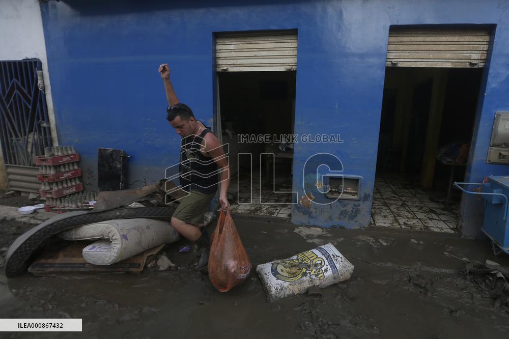 BRAZIL-BAHIA-DARIO MEIRA-FLOOD-STREET VIEWS