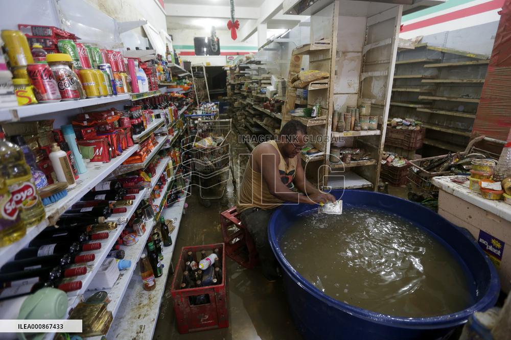 BRAZIL-BAHIA-DARIO MEIRA-FLOOD-STREET VIEWS