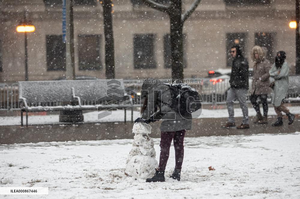 U.S.-CHICAGO-WINTER-STORM