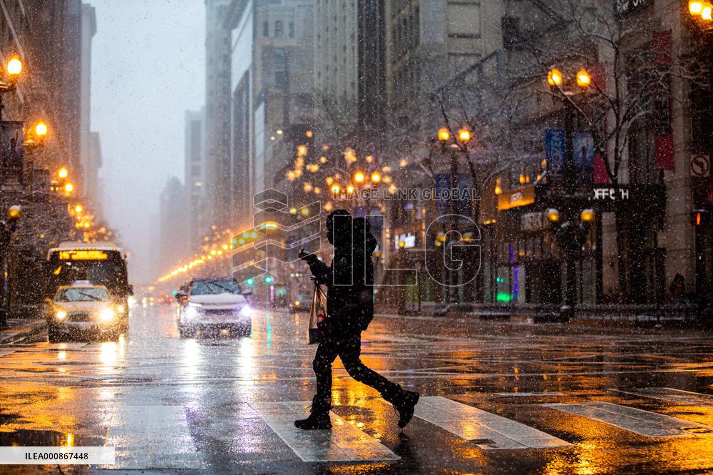 U.S.-CHICAGO-WINTER-STORM
