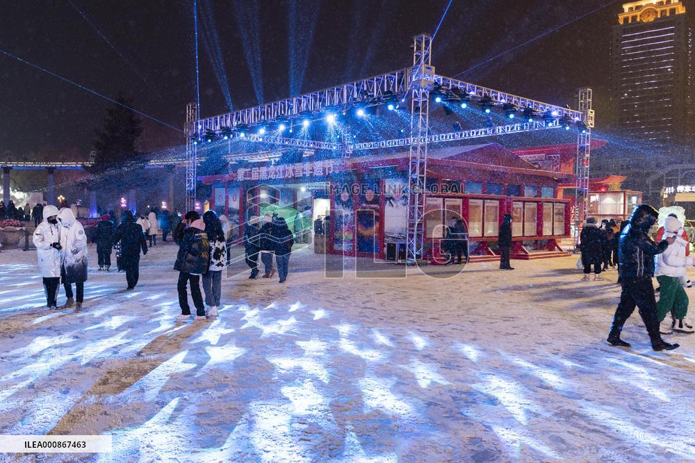 CHINA-HEILONGJIANG-HARBIN-SNOWFALL (CN)