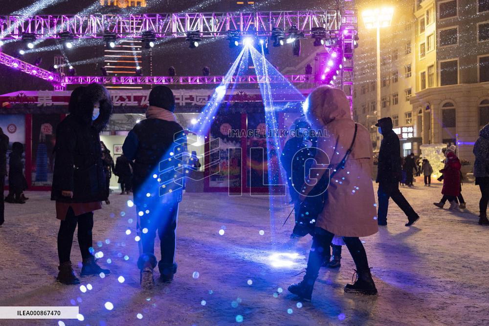 CHINA-HEILONGJIANG-HARBIN-SNOWFALL (CN)