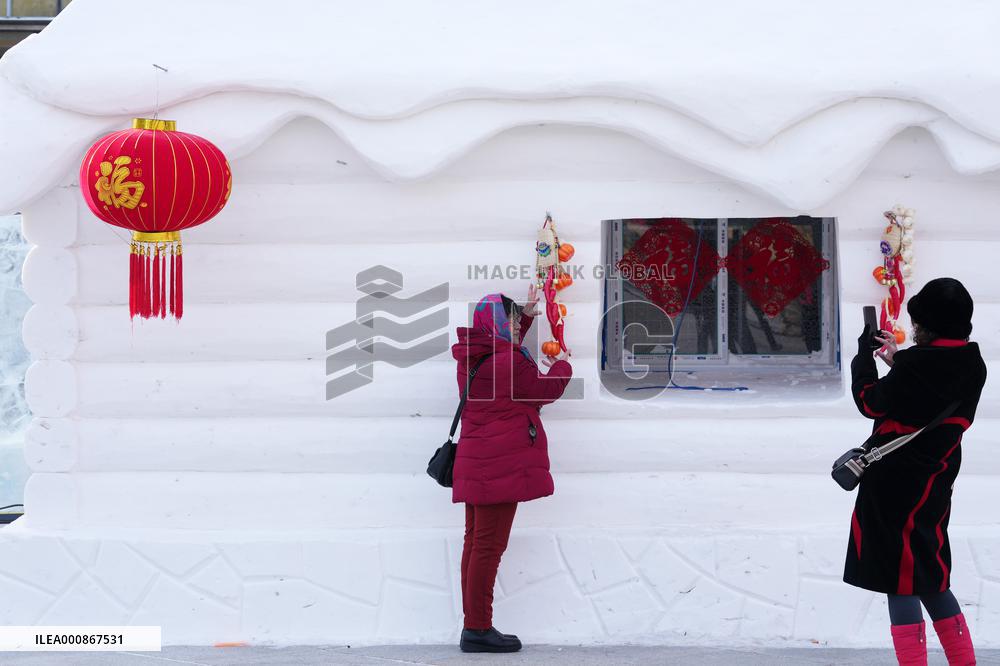 CHINA-HEILONGJIANG-HARBIN-ICE-SNOW-TOURISM (CN)