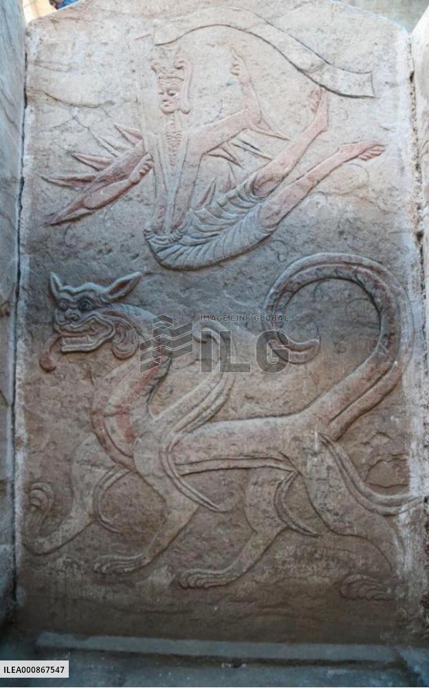 CHINA-SHANXI-DATONG-ANCIENT TOMB CHAMBER DISCOVERY (CN)