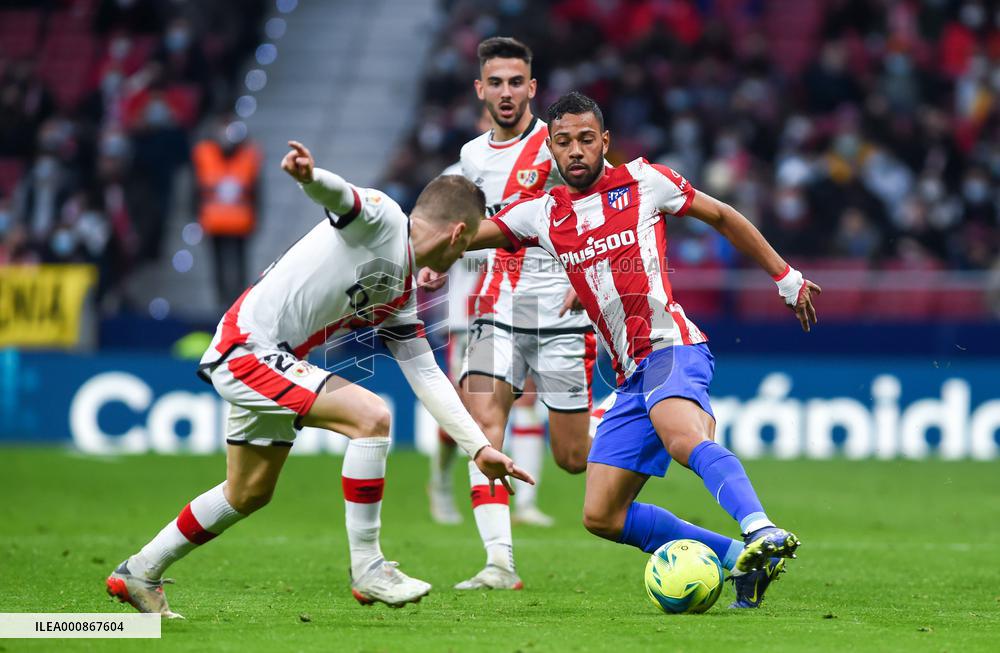 (SP)SPAIN-MADRID-FOOTBALL-SPANISH LEAGUE-ATLETICO DE MADRID VS RAYO VALLECANO