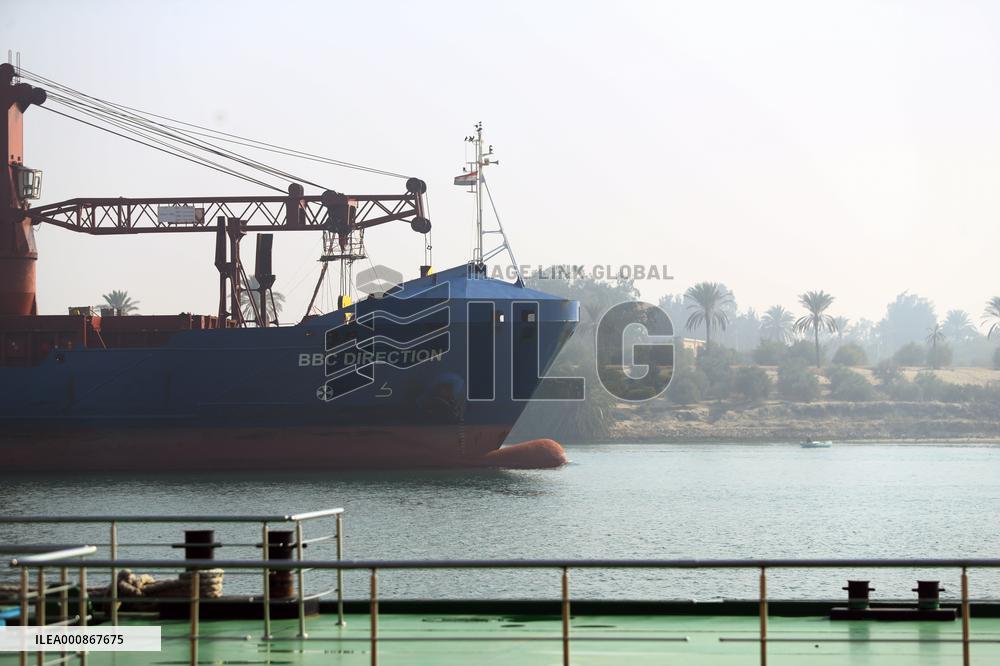 EGYPT-ISMAILIA-SUEZ CANAL-REVENUE-NEW RECORD