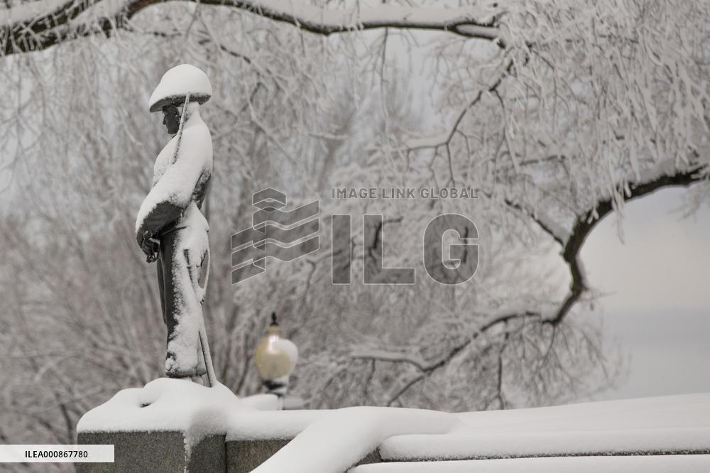 U.S.-WASHINGTON, D.C.-SNOWSTORM