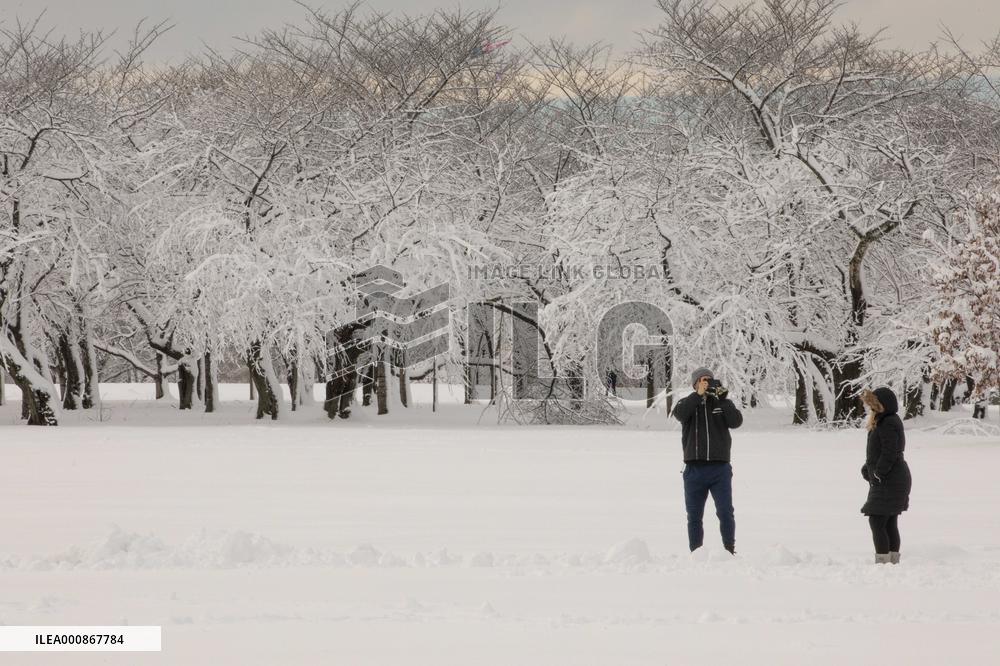 U.S.-WASHINGTON, D.C.-SNOWSTORM