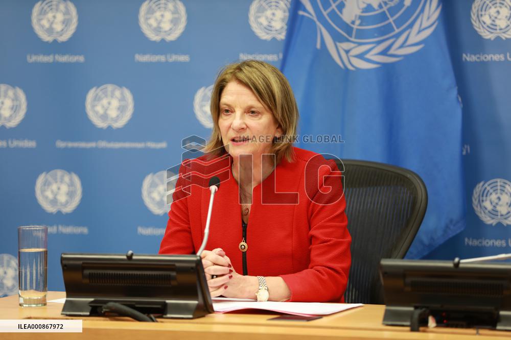 UN-NORWAY-SECURITY COUNCIL-PRESS CONFERENCE