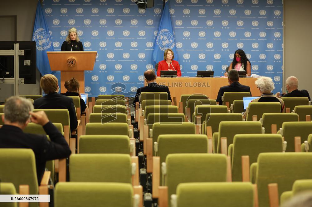 UN-NORWAY-SECURITY COUNCIL-PRESS CONFERENCE