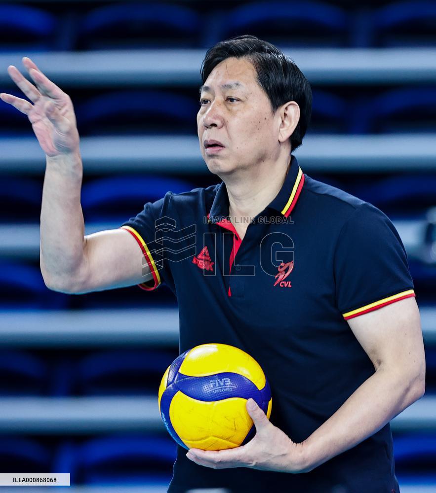 (SP)CHINA-GUANGDONG-JIANGMEN-VOLLEYBALL-WOMEN'S SUPER LEAGUE(CN)