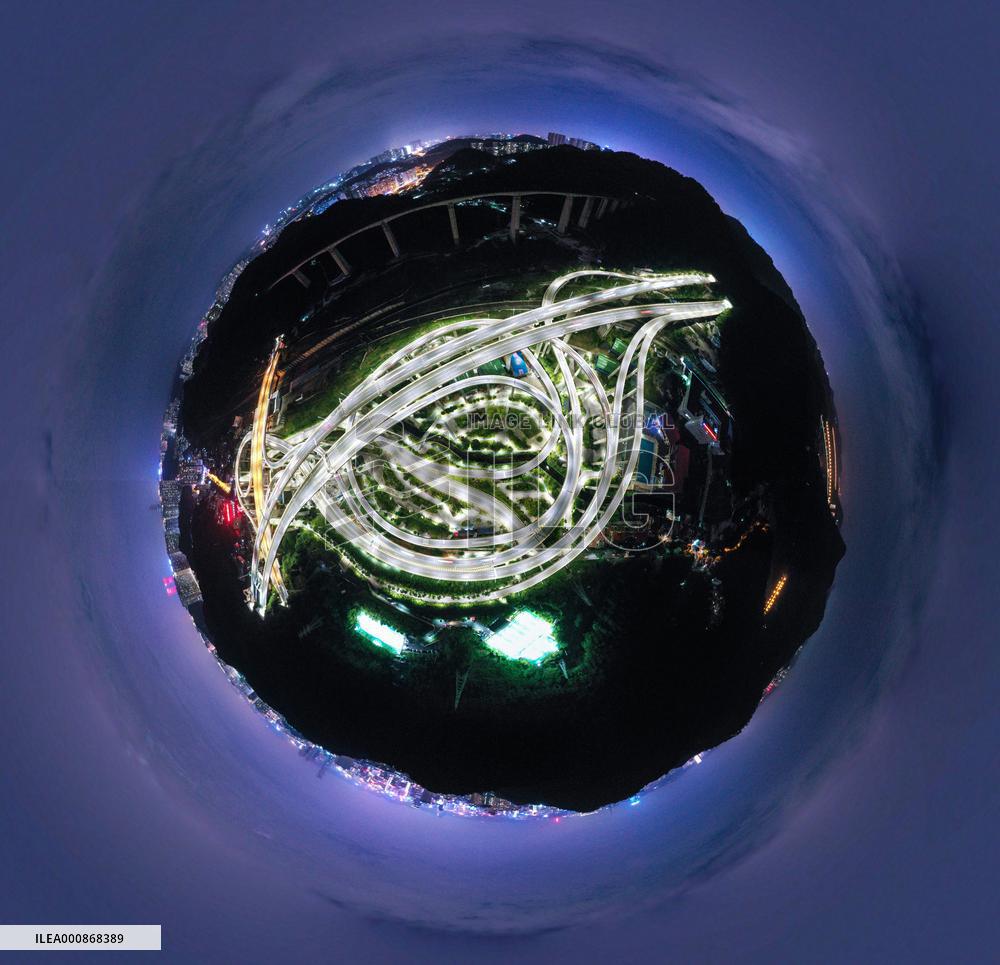 XINHUA-PICTURES OF THE YEAR 2021-AERIAL PHOTO