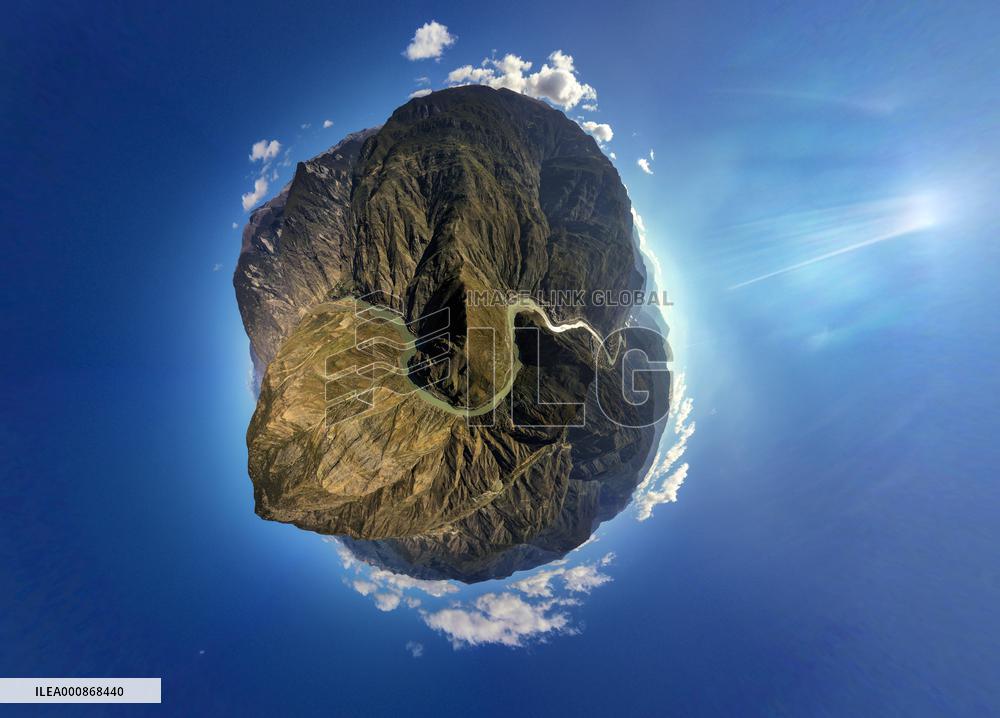 XINHUA-PICTURES OF THE YEAR 2021-AERIAL PHOTO