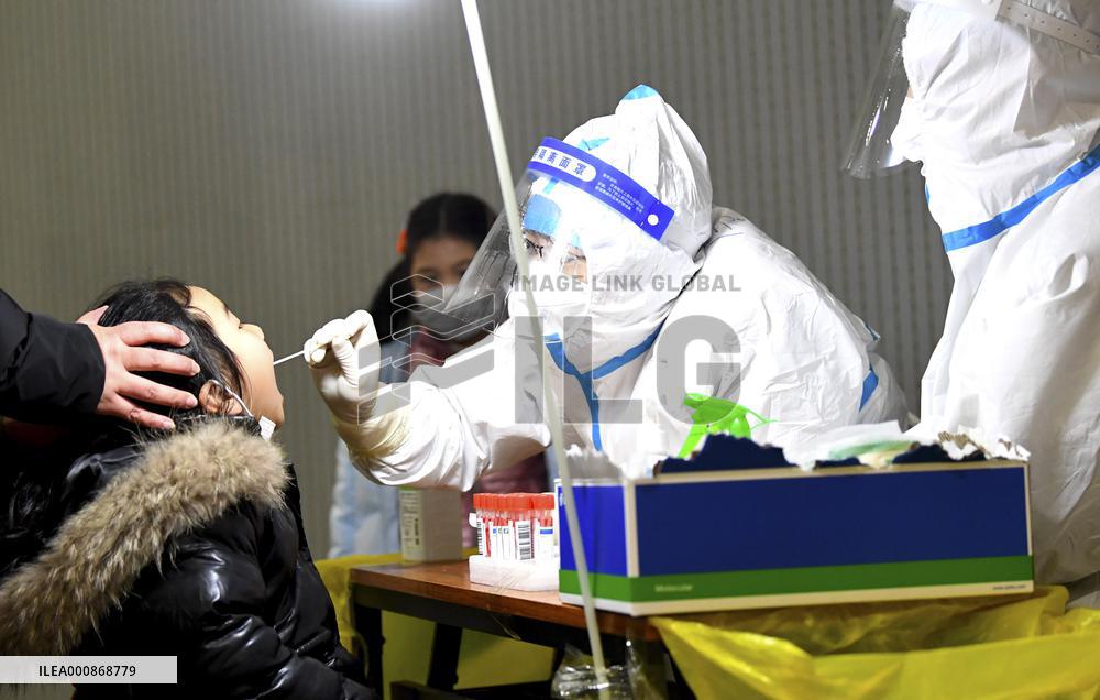 CHINA-HENAN-ZHENGZHOU-COVID-19-TEST (CN)