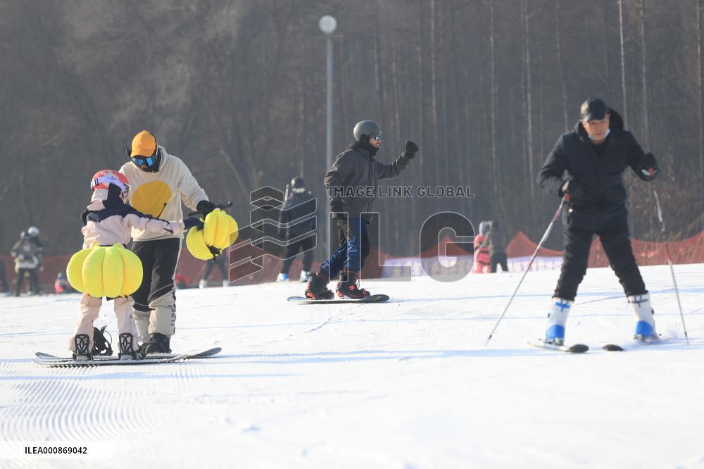 (SP)CHINA-LIAONING-SHENYANG-WINTER SPORTS ENTHUSIAST (CN)