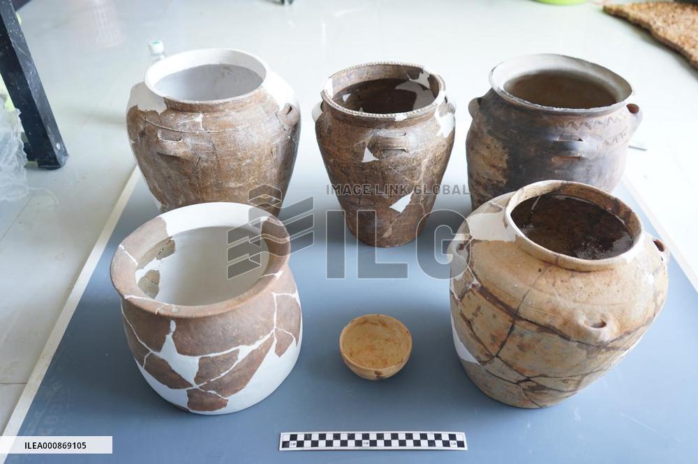 CHINA-GUANGXI-ANCIENT TOMBS-DISCOVERY (CN)