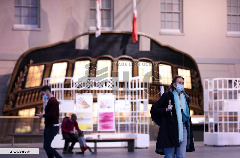 BRITAIN-LONDON-COVID-19-CASES