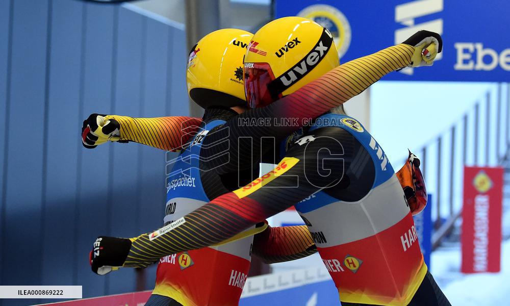 (SP)LATVIA-SIGULDA-LUGE-WORLD CUP-DOUBLES