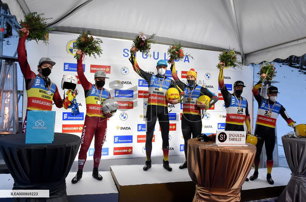 (SP)LATVIA-SIGULDA-LUGE-WORLD CUP-DOUBLES