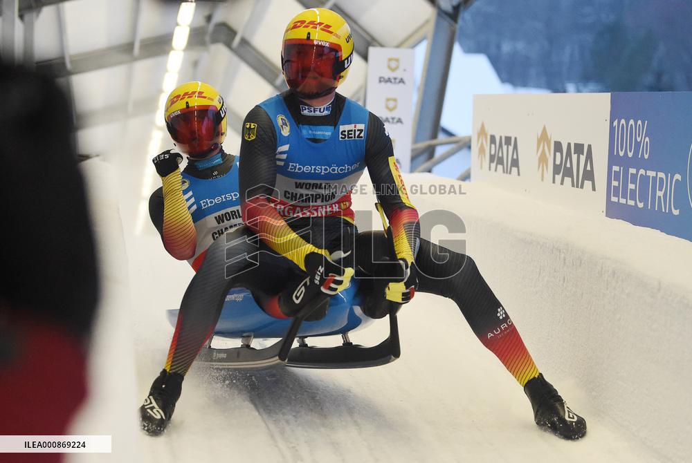 (SP)LATVIA-SIGULDA-LUGE-WORLD CUP-DOUBLES