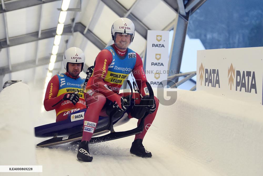 (SP)LATVIA-SIGULDA-LUGE-WORLD CUP-DOUBLES