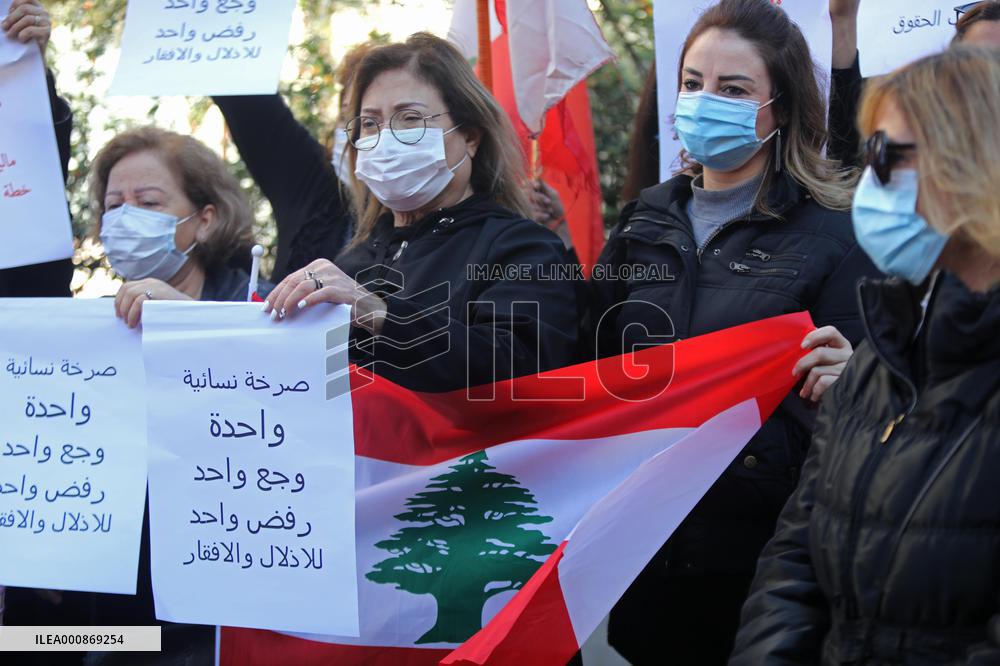 LEBANON-BEIRUT-MONEY-CURRECY-COLLAPSE-PROTEST