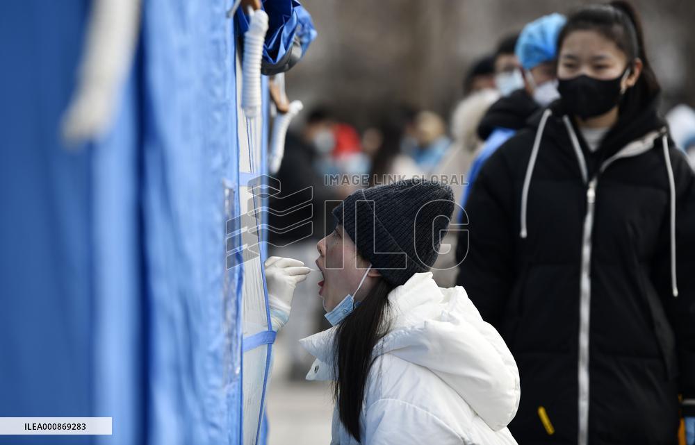 CHINA-TIANJIN-COVID-19-TESTING (CN)