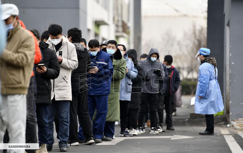 CHINA-TIANJIN-COVID-19-TESTING (CN)