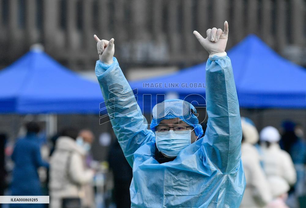 CHINA-TIANJIN-COVID-19-TESTING (CN)