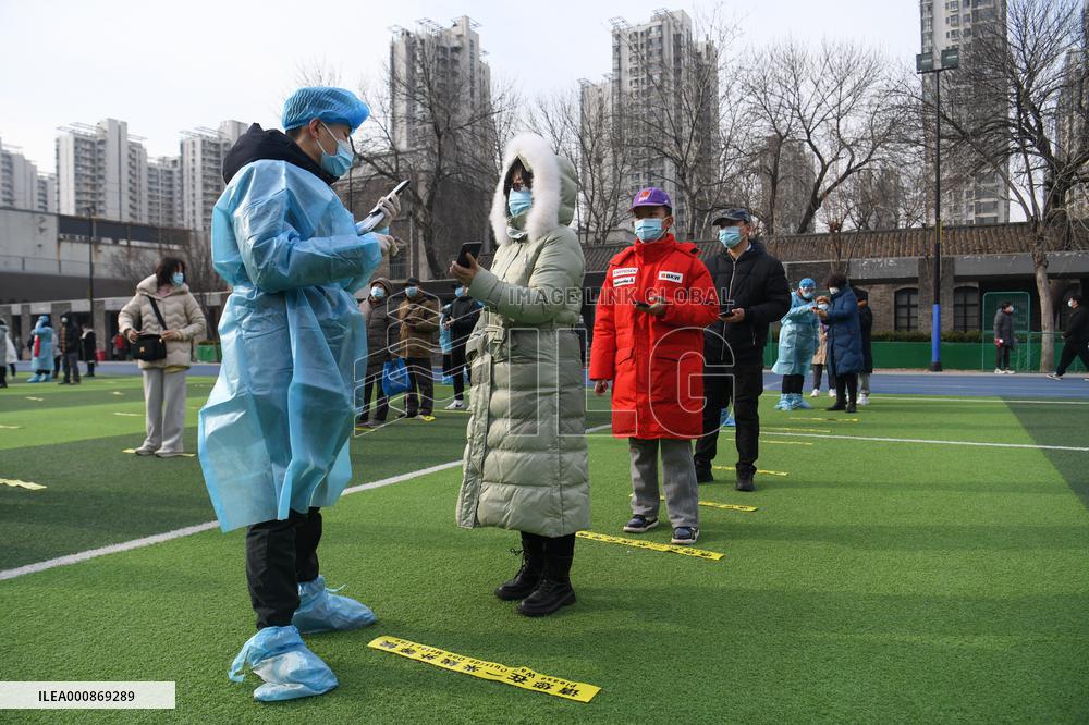 CHINA-TIANJIN-COVID-19-TESTING (CN)