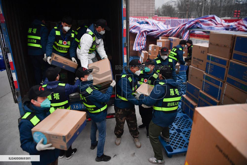 CHINA-SHAANXI-XI'AN-COVID-19-CONTAINMENT MEASURES