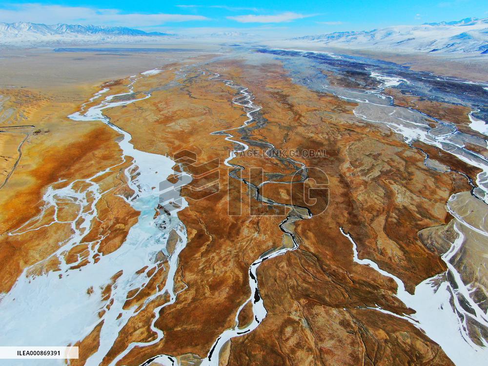 #CHINA-GANSU-HALTENT GRASSLAND-SCENERY (CN)