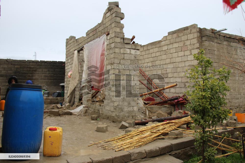 AFGHANISTAN-LAGHMAN-ROOF-COLLAPSE