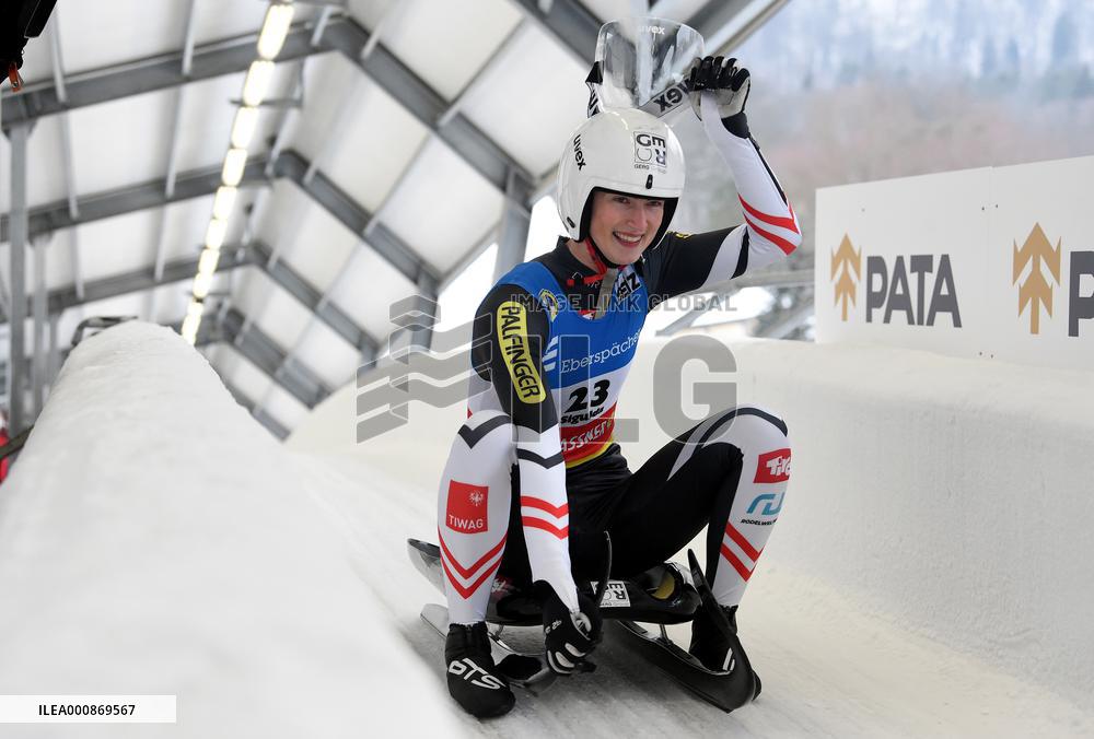 (SP)LATVIA-SIGULDA-LUGE-WORLD CUP-WOMEN