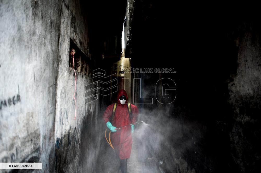 INDONESIA-JAKARTA-DISINFECTION-COVID-19