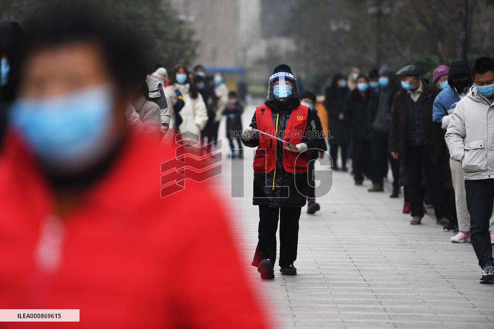 CHINA-HENAN-ZHENGZHOU-COVID-19-TEST (CN)