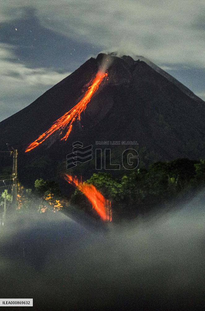 INDONESIA-YOGYAKARTA-MOUNT MERAPI