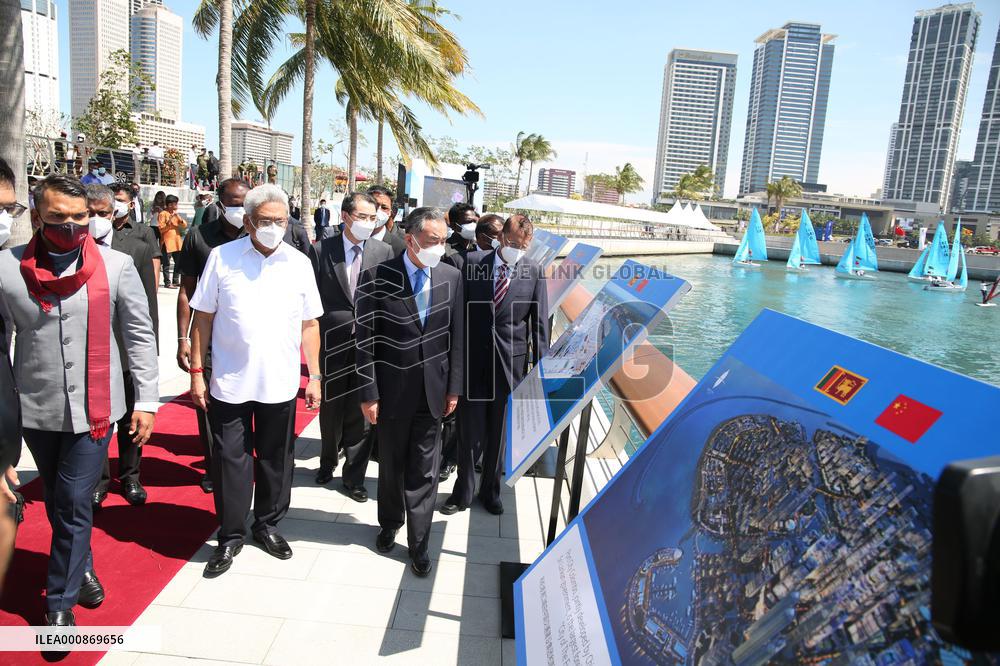 SRI LANKA-COLOMBO-CHINA-WANG YI-VISIT (CN)