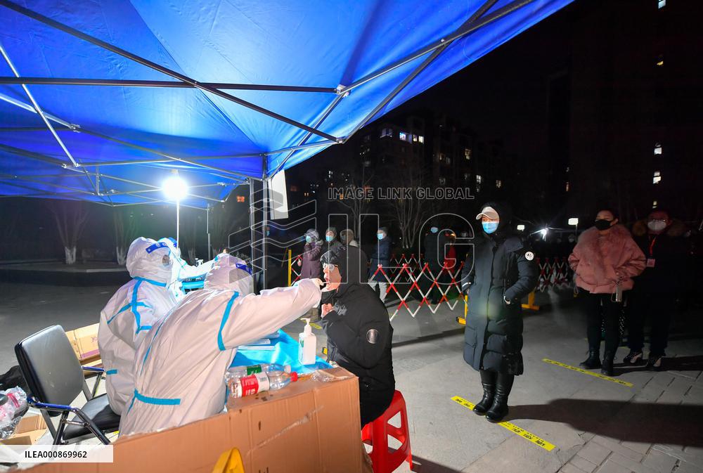 CHINA-TIANJIN-COVID-19-SECOND CITYWIDE TESTING-LAUNCH (CN)