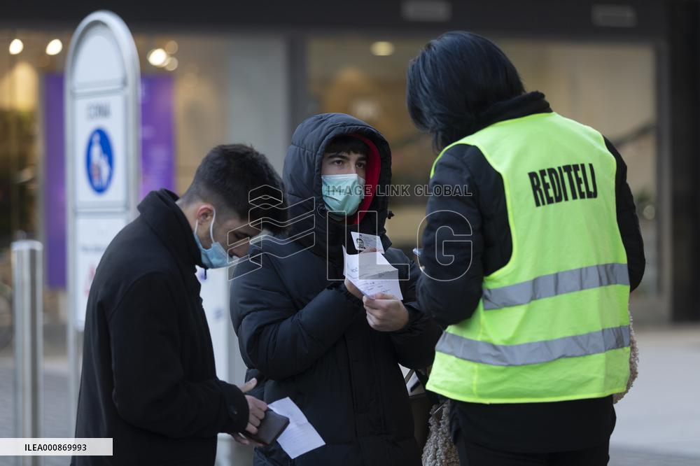 SLOVENIA-LJUBLJANA-COVID-19-CASES